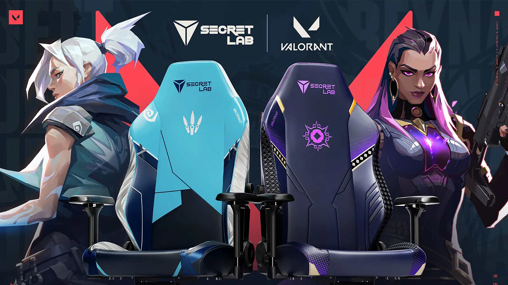 Secretlab Unveils Valorant Jett And Reyna Edition Gaming Chairs For ...
