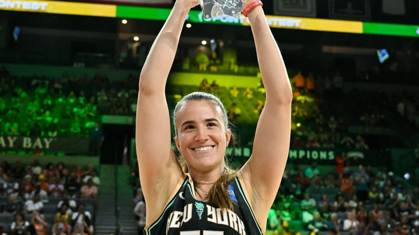 Sabrina Ionescu Sets New Record: Crowned The Queen Of WNBA 3-Point ...