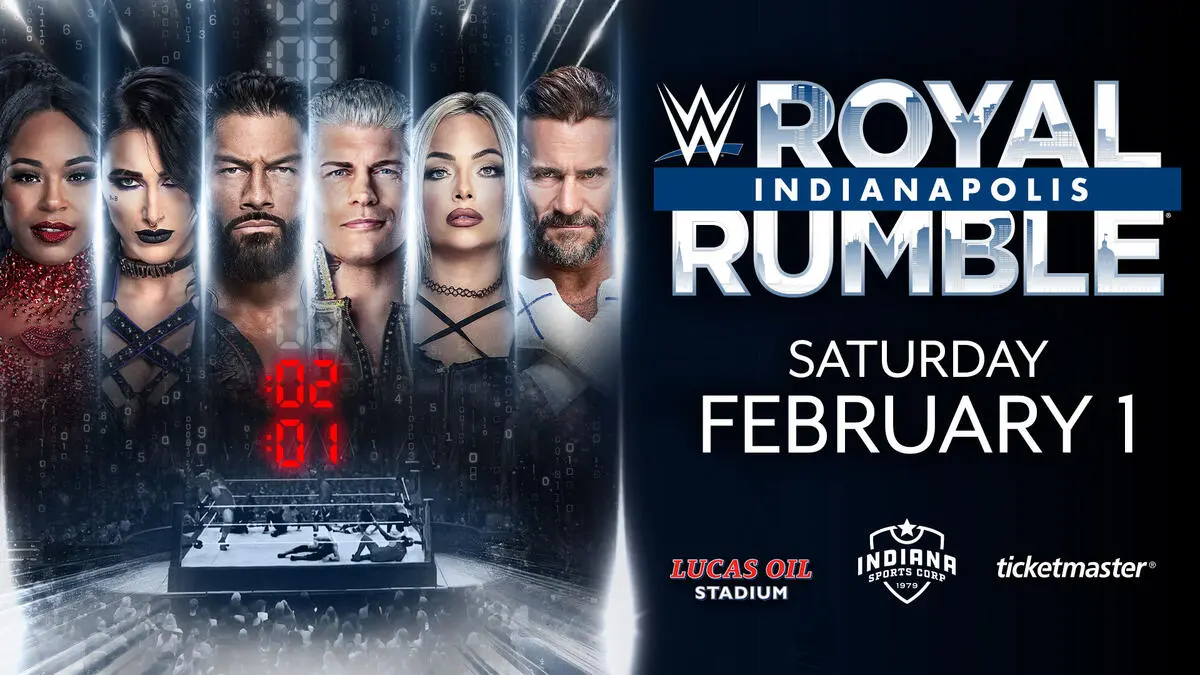 Cover Royal Rumble Indianapolis WWE