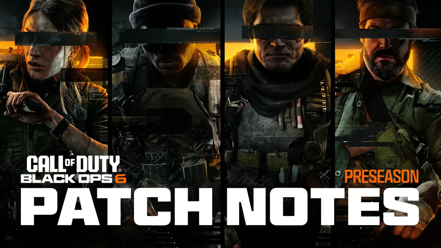 Cover Call Of Duty Black Ops 6 Preseason Patch Notes