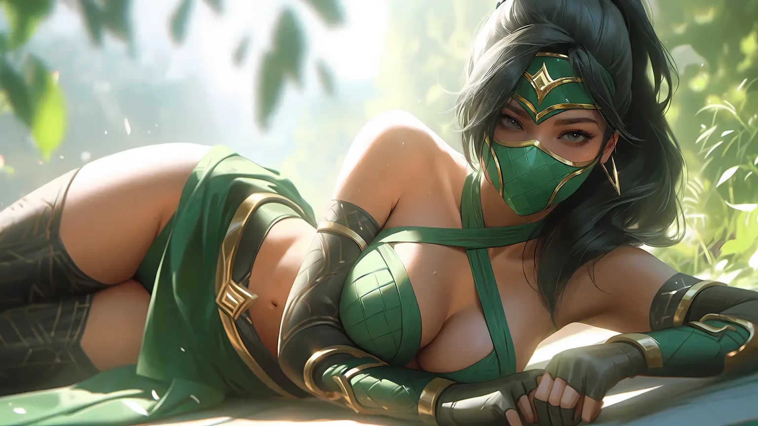 Cover Mortal Kombat Jade Cosplay